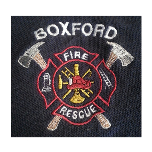boxford-fire Boxford Fire Department, Boxford Fire Department logo, All Around Active, Give Back Program Clients