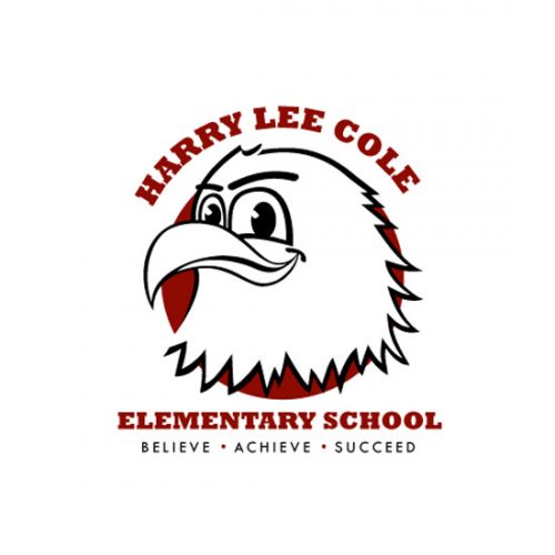 Harry Lee Cole Elementary School logo, Give Back Program, All Around Active, active clothing, fitness clothing, workout clothes, workout clothing, fitness apparel, workout apparel, active apparel, custom activewear, customizable activewear, fashionable activewear, back to school wear,