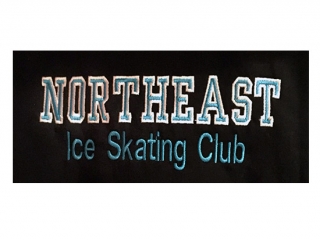 ne-ice Northeast Ice Skating Club, Northeast Ice Skating Club logo, All Around Active, Give Back Program Clients