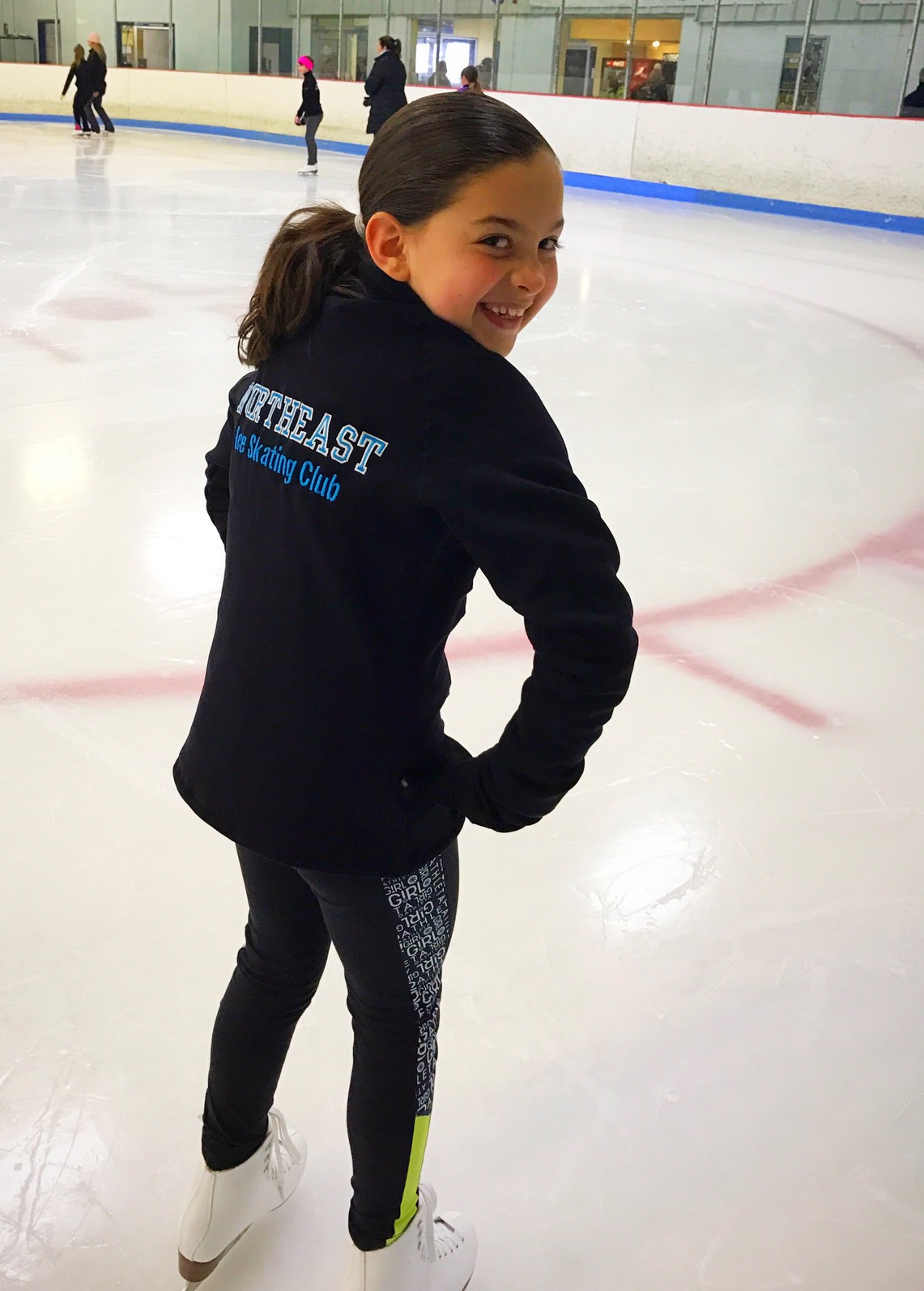 Personalized Ice Skating Jacket for Girls 