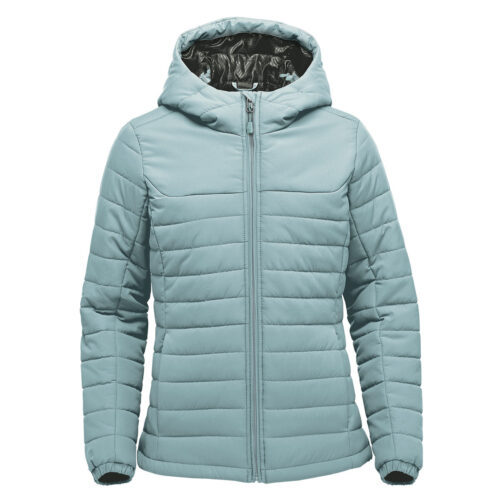 Women Nautilus Quilted Hooded Jacket